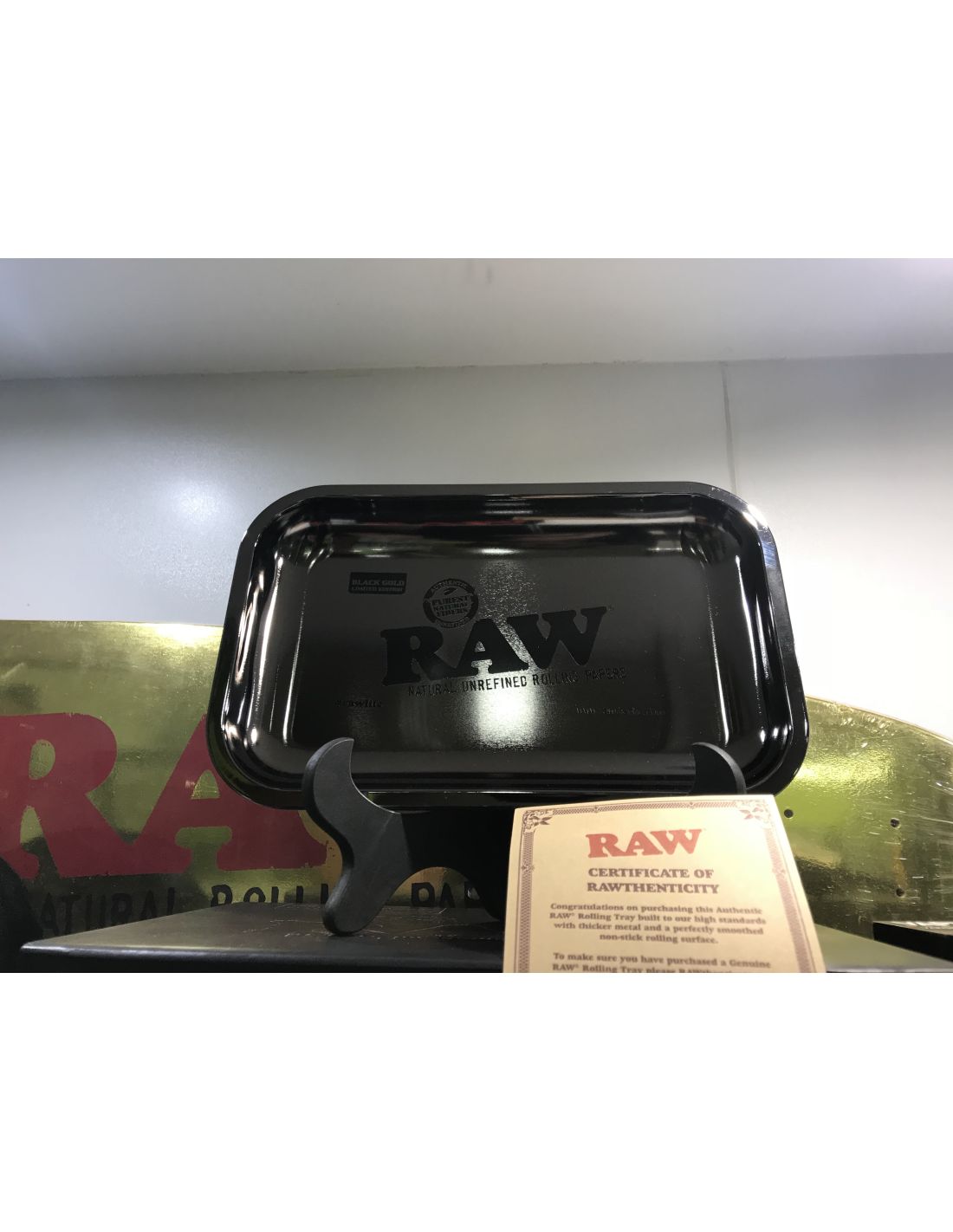 Bandeja RAW Black Mediana para fumador 27.5x33cm | RAW | Saltón Verde